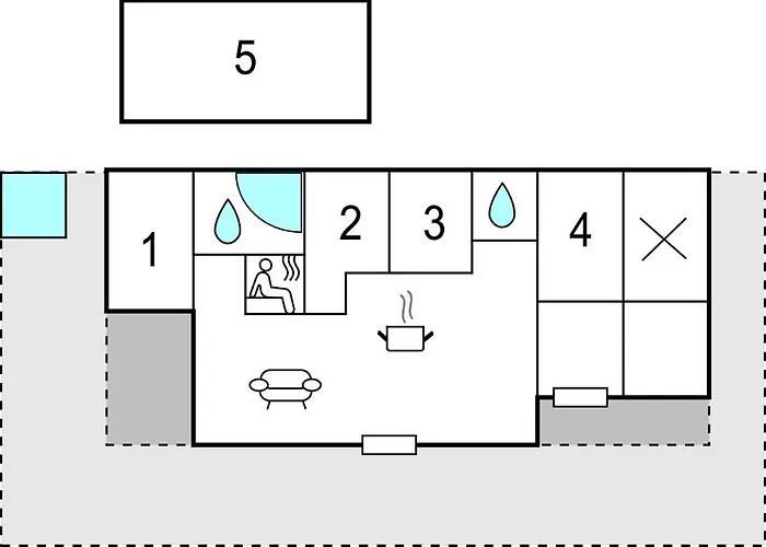 4 Bedroom Pet Friendly In Prázdninový dům Tarm